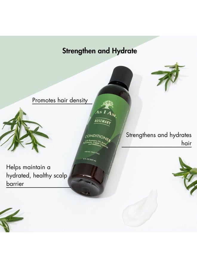 As I Am Rosemary Conditioner 8 oz - with Biotin & Saw Palmetto - Image 4